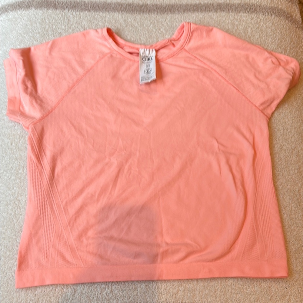 Athleta girl orange Short Sleeve Tee
